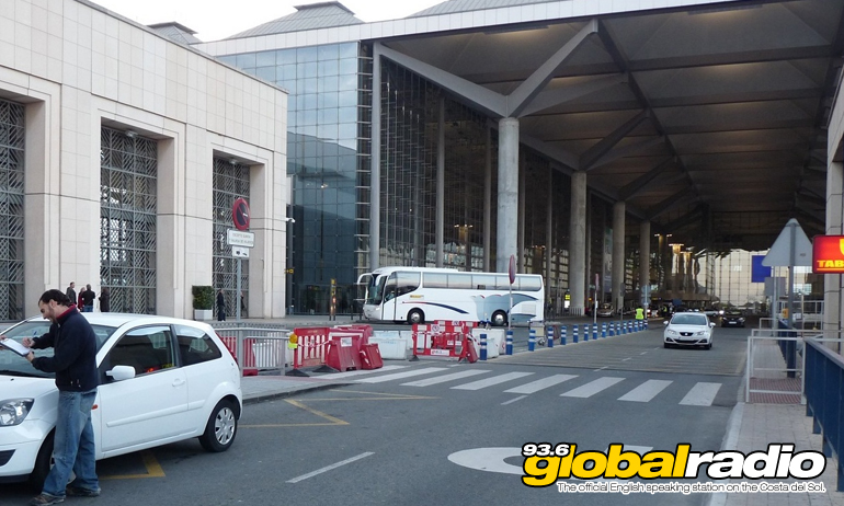 Malaga Airport Drop Off Closed