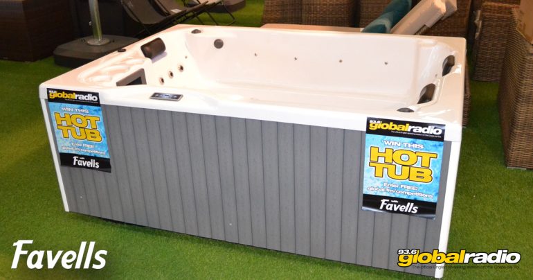 Win a Hot Tub from Favells Garden Furniture Fuengirola - Costa del Sol Competition, 93.6 Global Radio 01