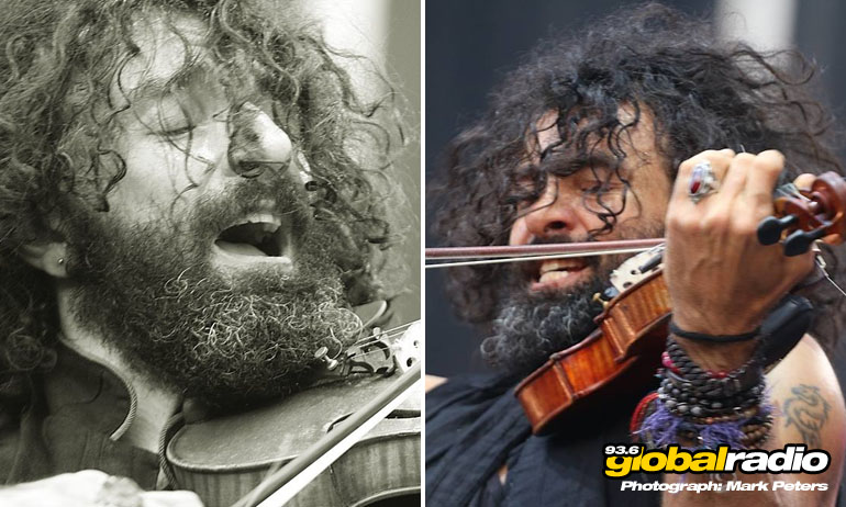 Sting was supported by Spanish violinist, Ara Malikian
