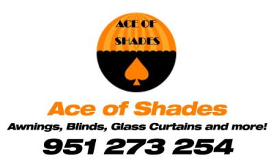 Ace of Shades. Awnings, Blinds and Glass Curtains on the Costa del Sol.