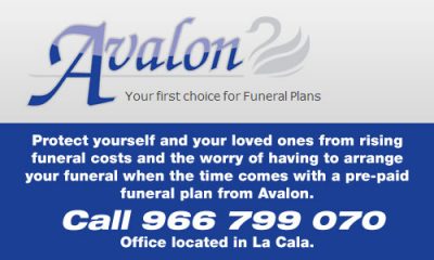 Avalon Funeral Plans, La Cala de Mijas, Costa del Sol.
