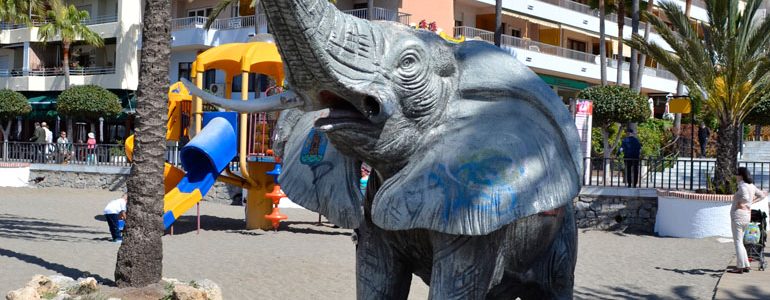 Elephants on the Beach in Marbella - Global Radio Focus on Marbella