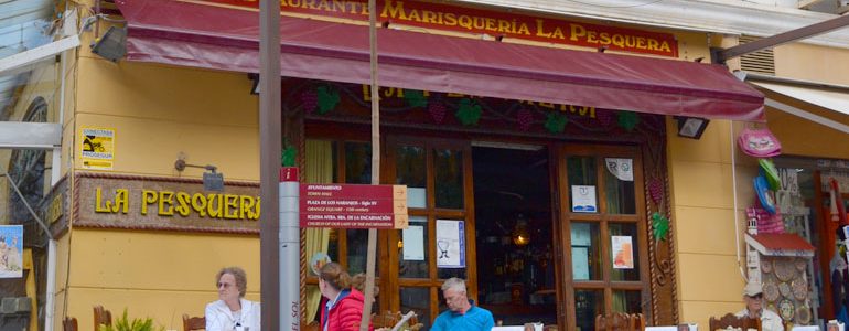 La Pesquera Restaurant and Bar just as you enter Marbella Old Town - Global Radio Focus on Marbella