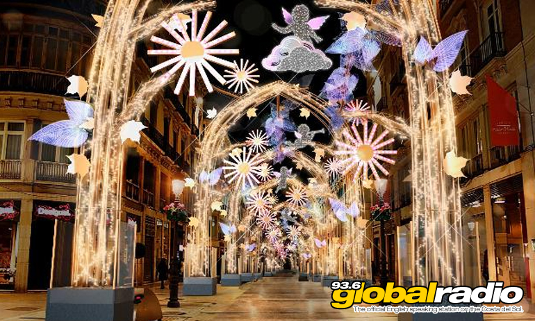 Malaga Christmas Lights 2021