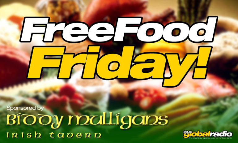 Free Food Friday! Competitions from 93.6 Global Radio