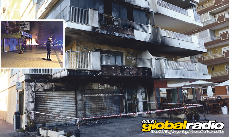 Fuengirola Restaurant Goes Up In Flames