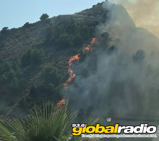 El Higeuron Fire