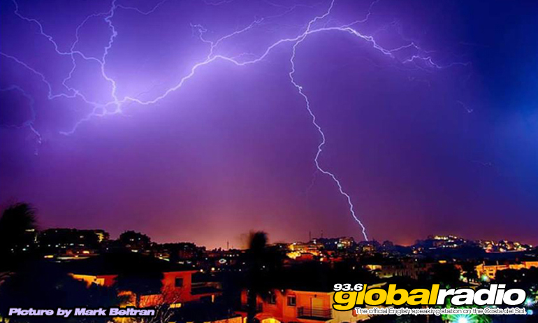 Storms Set To Batter The Costa Del Sol