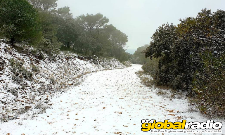 Alhaurin Snow January 2021