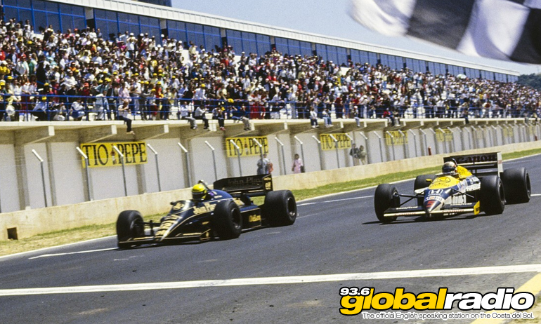 Mansell Senna Jerez