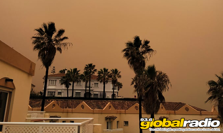 Sandstorm Calima Costa Del Sol 