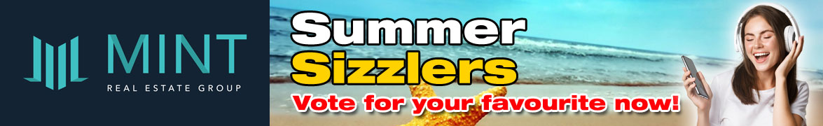 Summer Sizzlers from 93.6 Global Radio and Mint Real Estate Group.