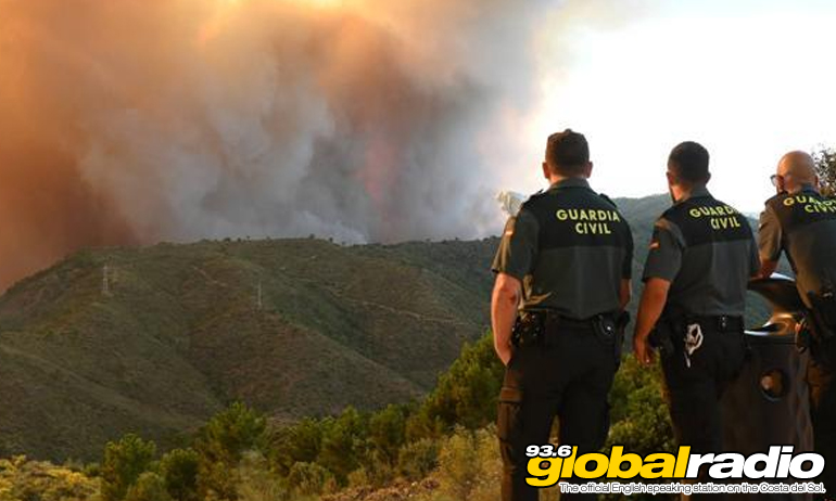 Four Arrests Over Fire In Sierra Bermeja