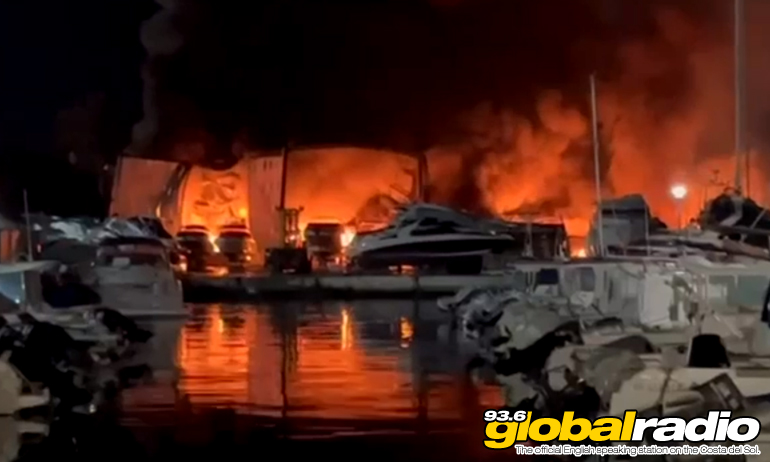 Eighty Boats Burned In Marbella Marina Blaze