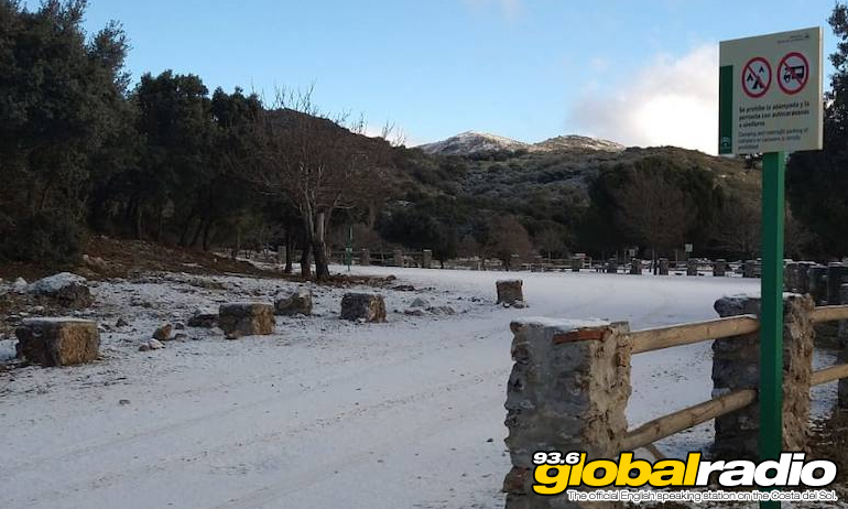 Snow And Hail Blanket Malaga Province