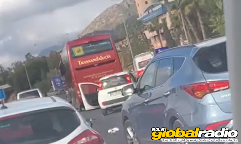 Cash On Carriageway After Marbella Crash