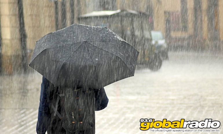 Amber Weather Warning For The Costa Del Sol