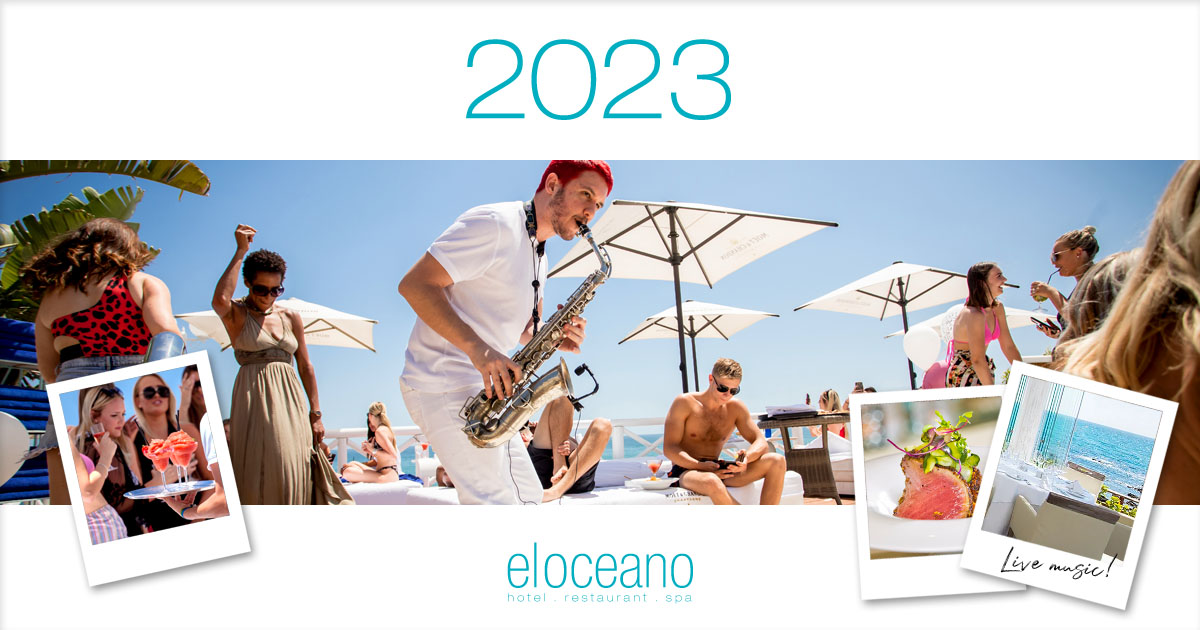 2023 at El Oceano Beachfront Hotel, Restaurant & VIP Terrace, Costa del Sol, Spain 4