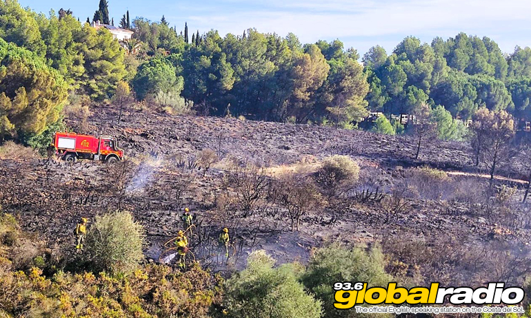 Mijas Fire Extinguished 