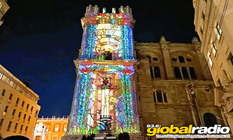 Malaga Cathedral Illuminations