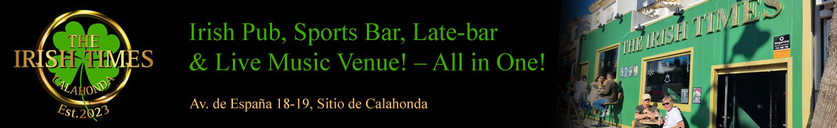 The Irish Times Bar, Calahonda.