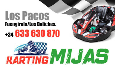 Karting Mijas, Los Pacos (Between Fuengirola & Los Boliches.)