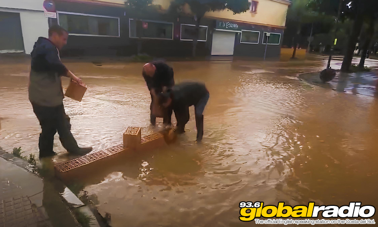 Hundreds Of Homes Evacuated As Floods Hit the Costa Del Sol