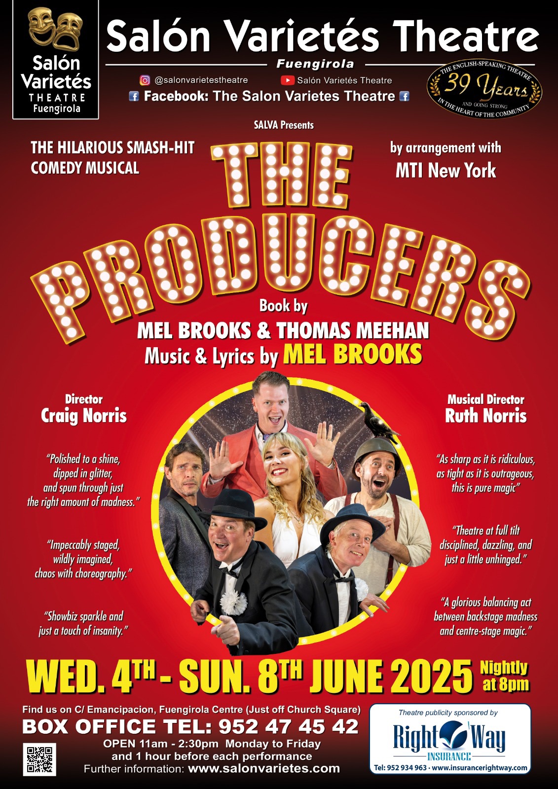 The Producers At Salon Varietes