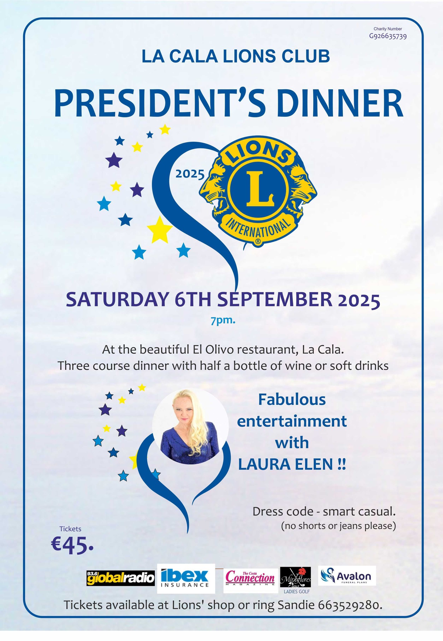 La Cala Lions Presidents Dinner 2025