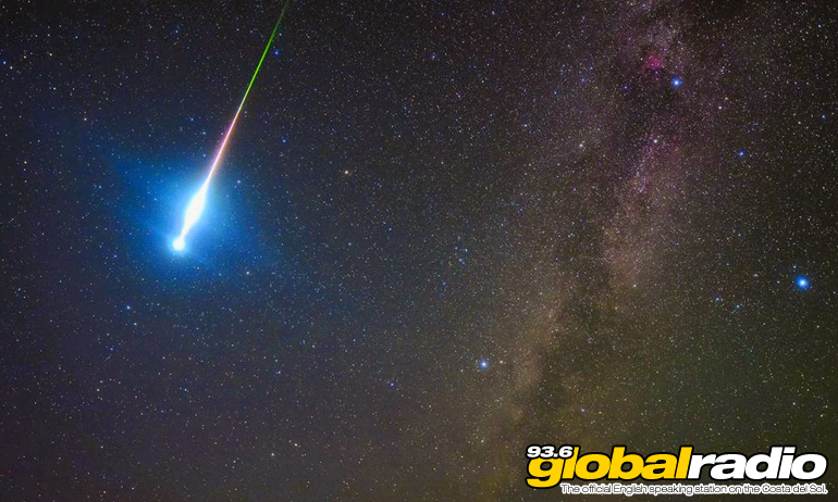 Costa Del Sol Meteor Shower Shooting Star