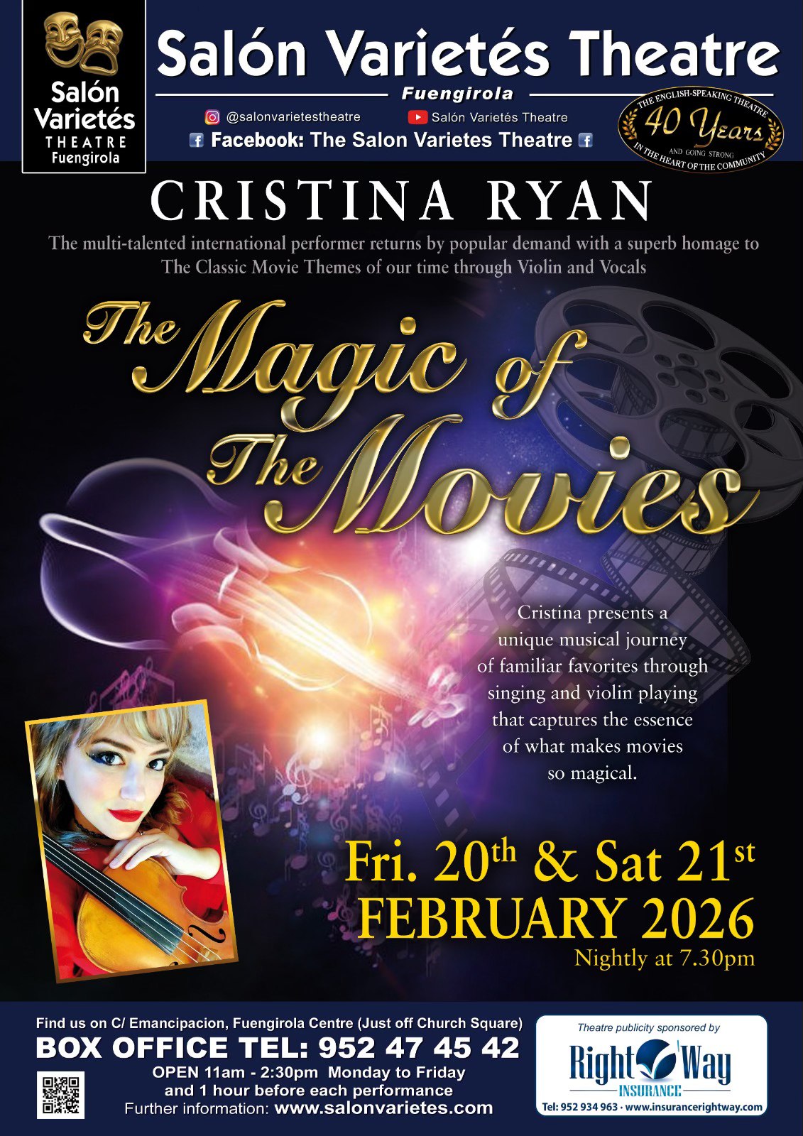 The Magic Of The Movies At Salon Varietes