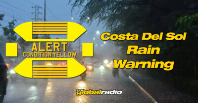 Torrential Rain And Gale Force Wind Coming To The Costa Del Sol