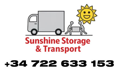 SUNSHINE STORAGE AND TRANSPORT. Providing reliable, efficient international removals and logistics between Spain, The UK and Ireland, offering full-service solutions from collection to delivery.