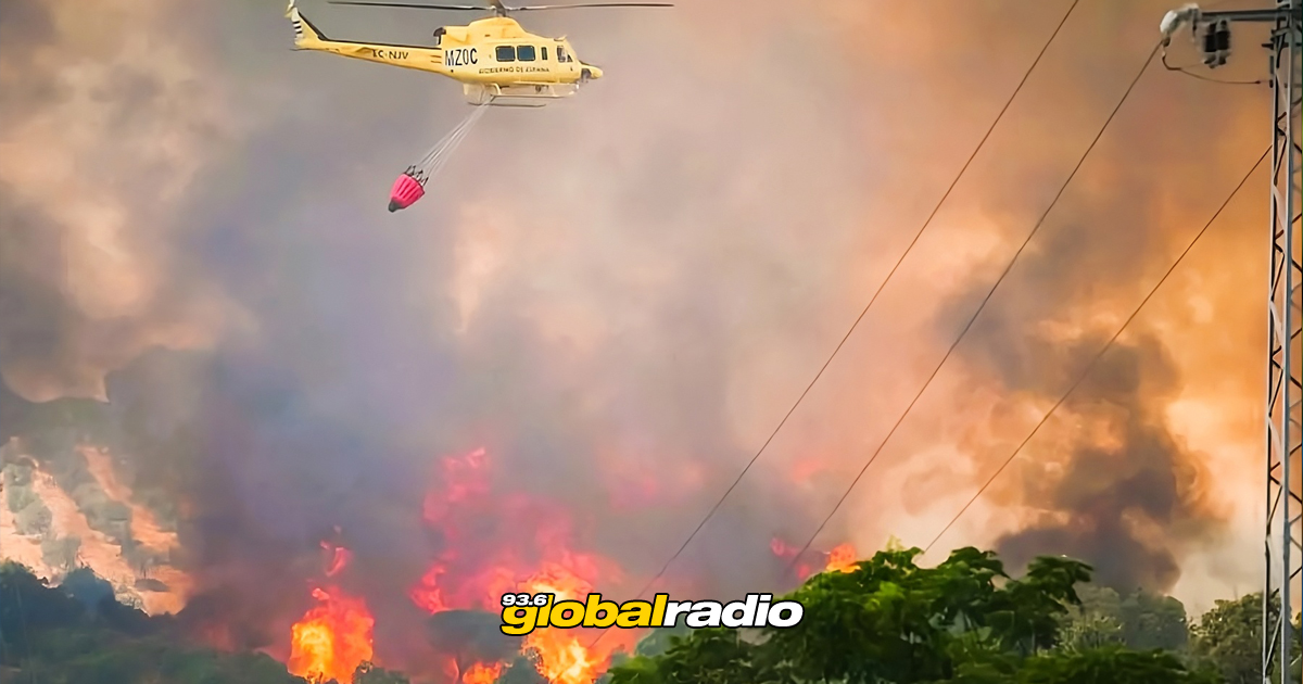 Huelva Forest Fire Destroys 3000 Hectares