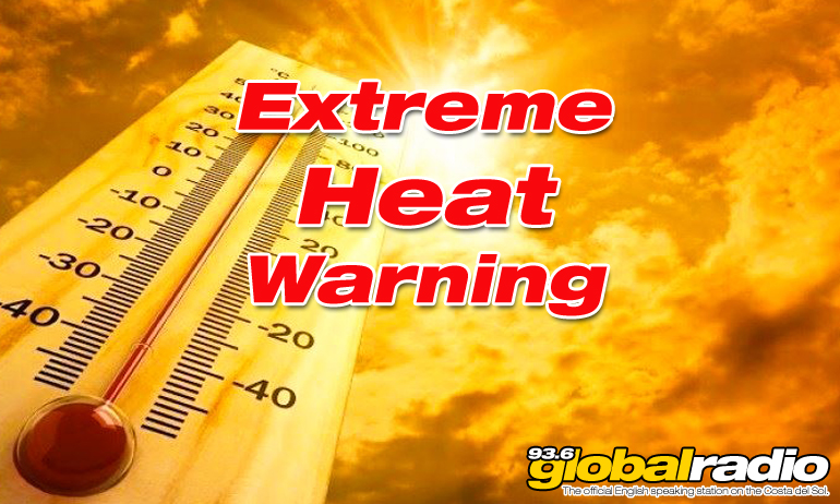 Costa Del Sol Sunday Heat Warning